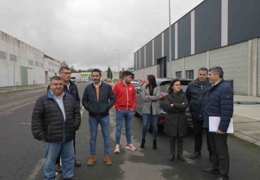A Xunta inviste máis de 119.000€ na mellora da rede de saneamento do parque empresarial de Santa Comba
